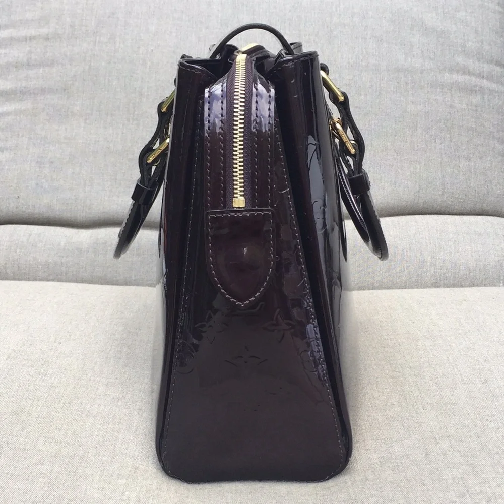 LOUIS VUITTON Melrose Avenue Structured Top Handle Bag
